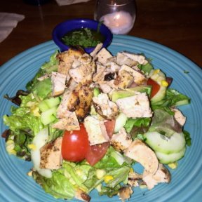 Gluten-free salad from Boxcar Cantina